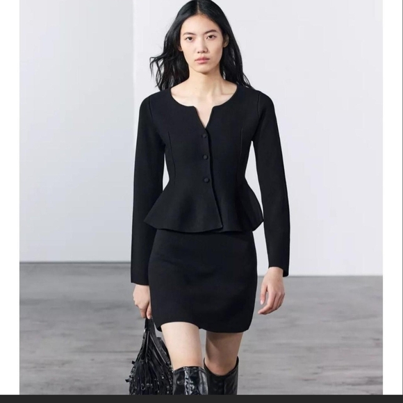 Zara Classic Black Women's Cardigan - Picture 1 of 5